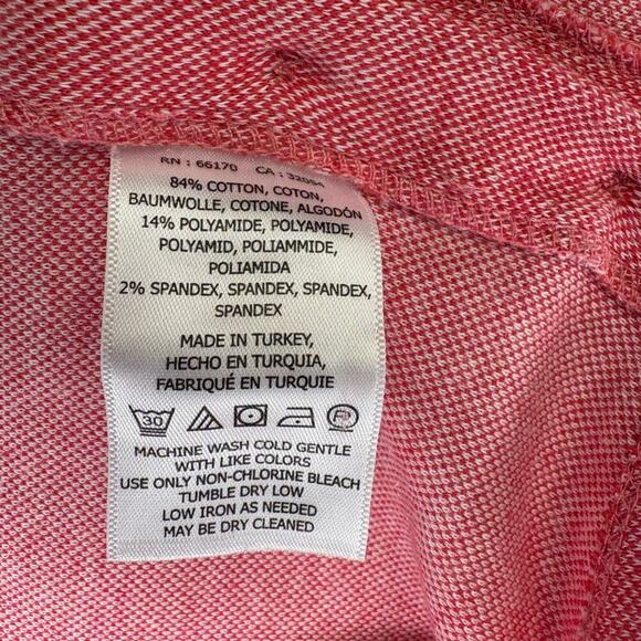 Anthropologie Meadow Rue Y2K Countrycore Red Side Button Top Womens Sz XXS - Picture 5 of 5